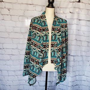 Rock&Roll Denim, size large, long sleeve, southwest print cardigan